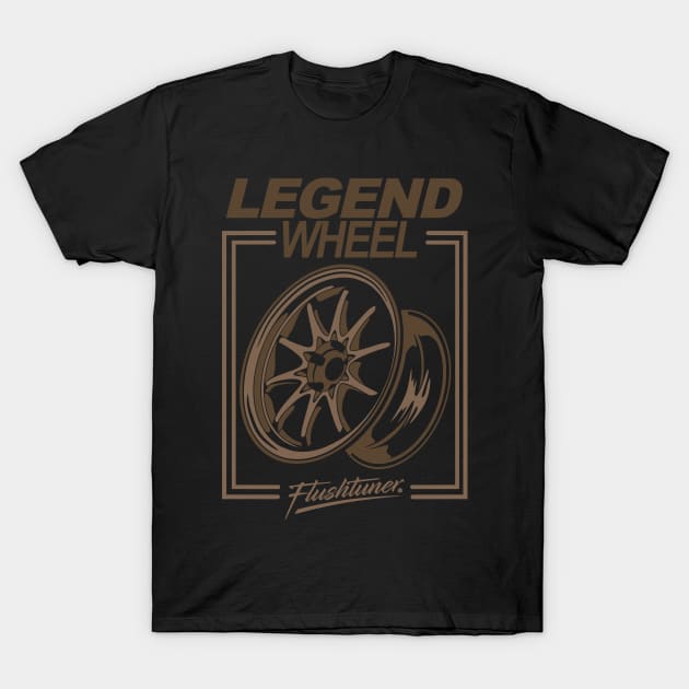 Legend wheel Volk rays CE28 JDM bronze T-Shirt by flushtuner